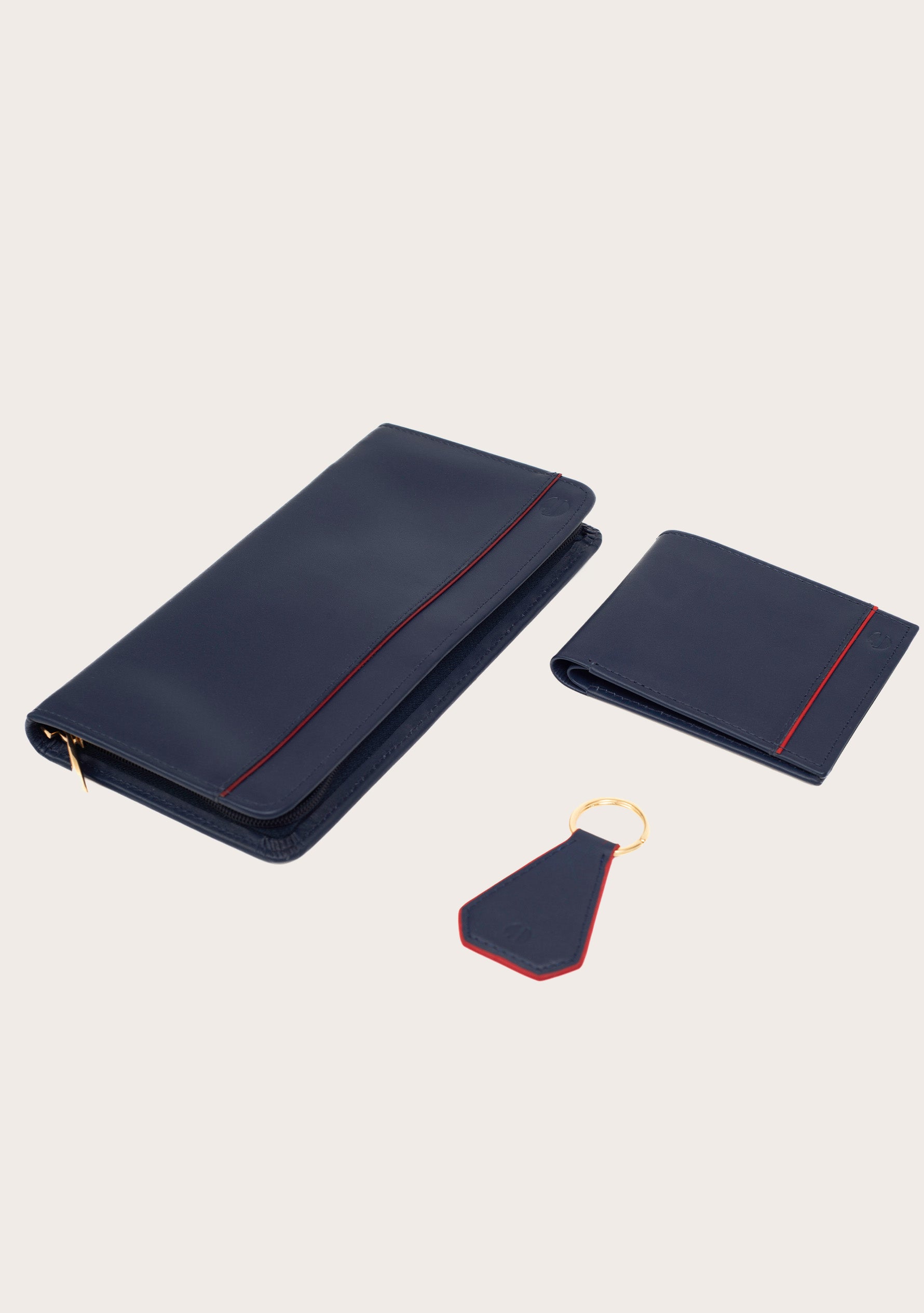Oxford Stripe Travel Gift Set