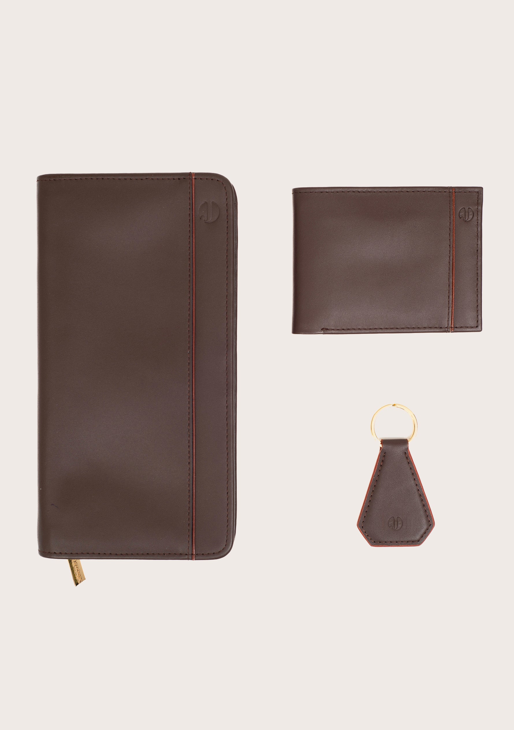 Oxford Stripe Travel Gift Set