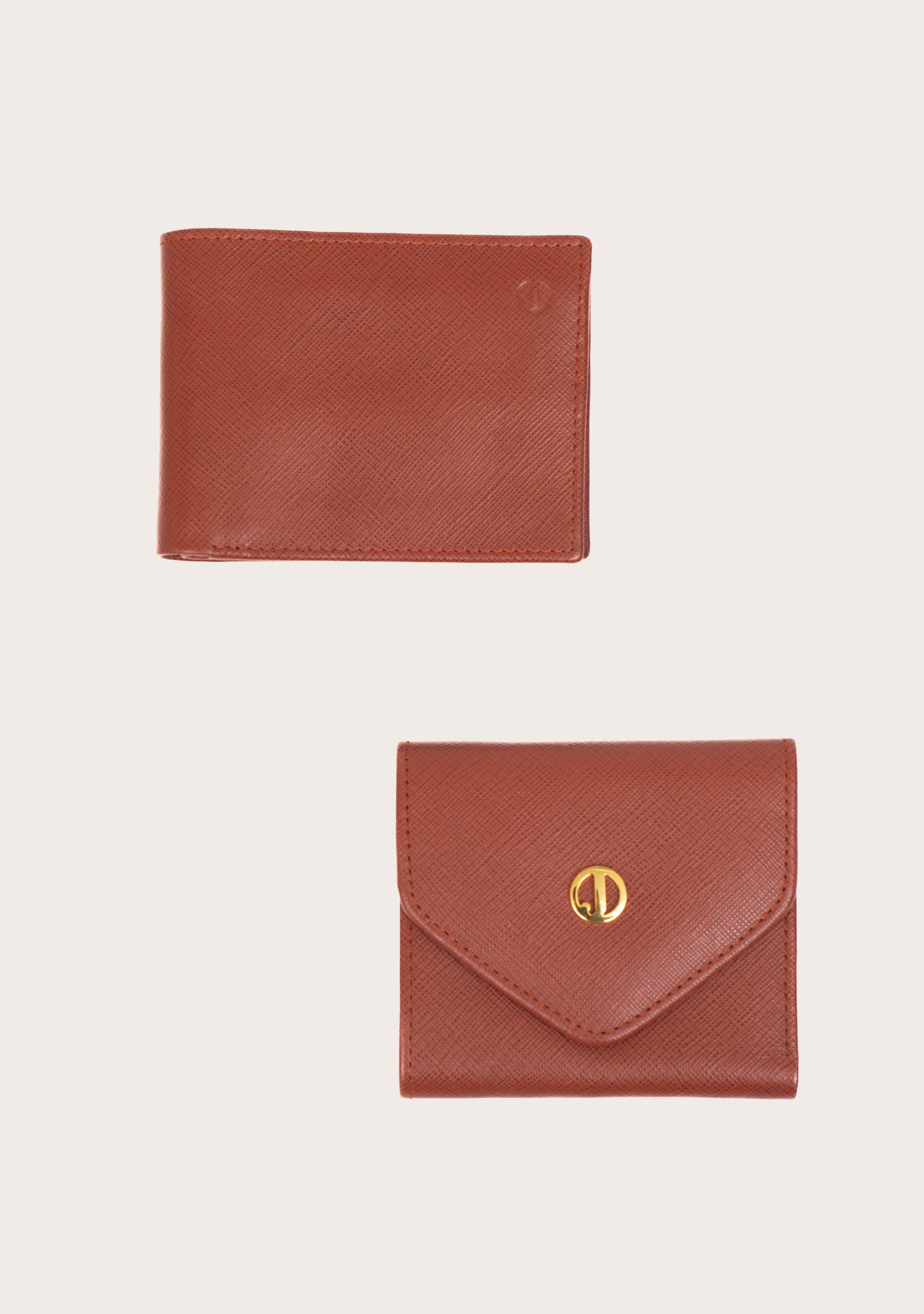 His & Hers Leather Wallet Gift Set - Cardiff