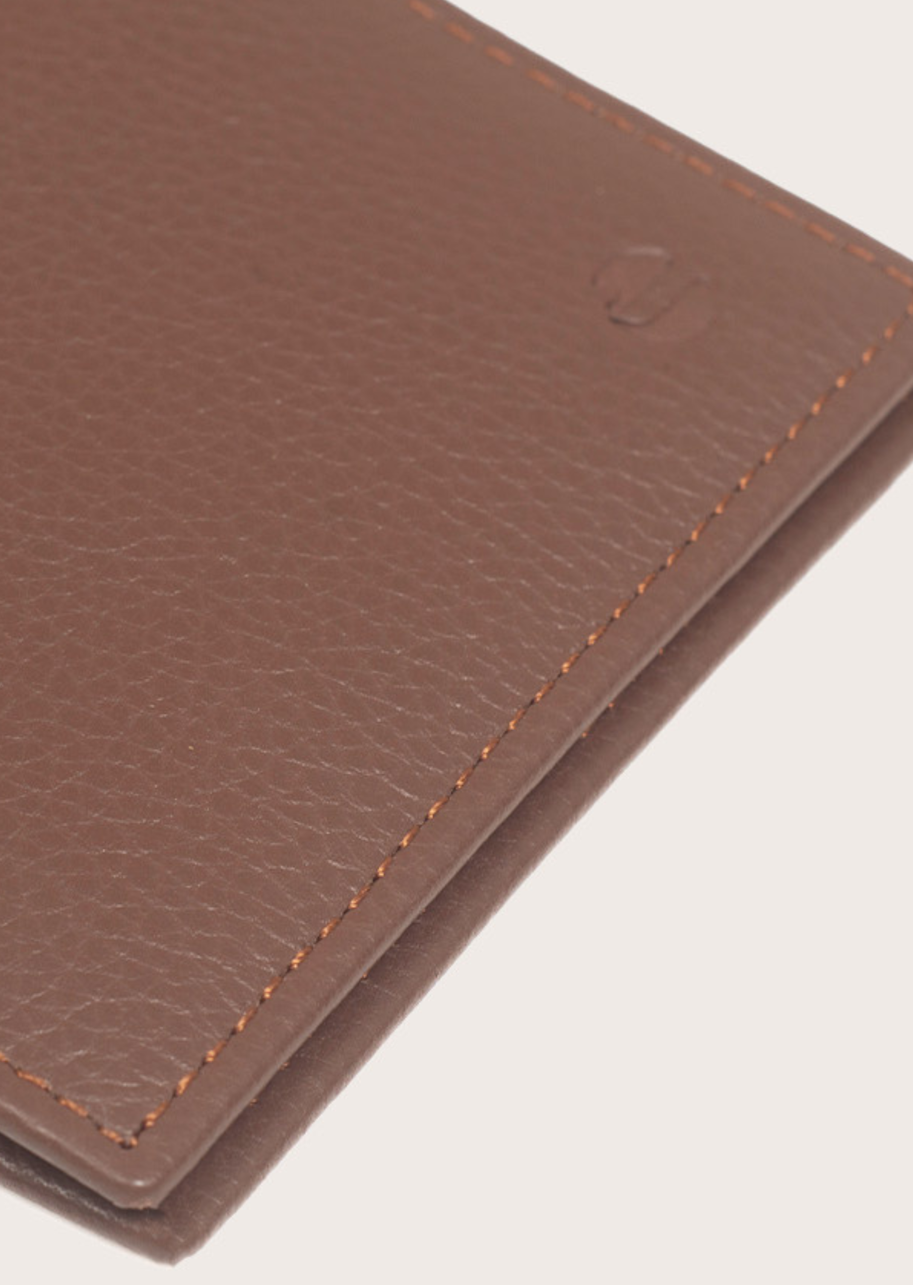 Slim Leather Money Clip Wallet - Minimalist Calfskin Billfold Madora